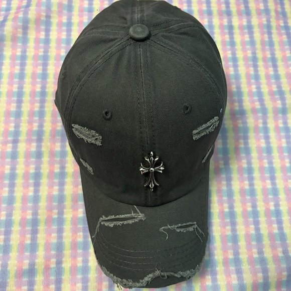 Chrome Hearts Other - Metal Logo Baseball Cap Sun Hat Peaked Cap Drivers Hat Chrome Hearts